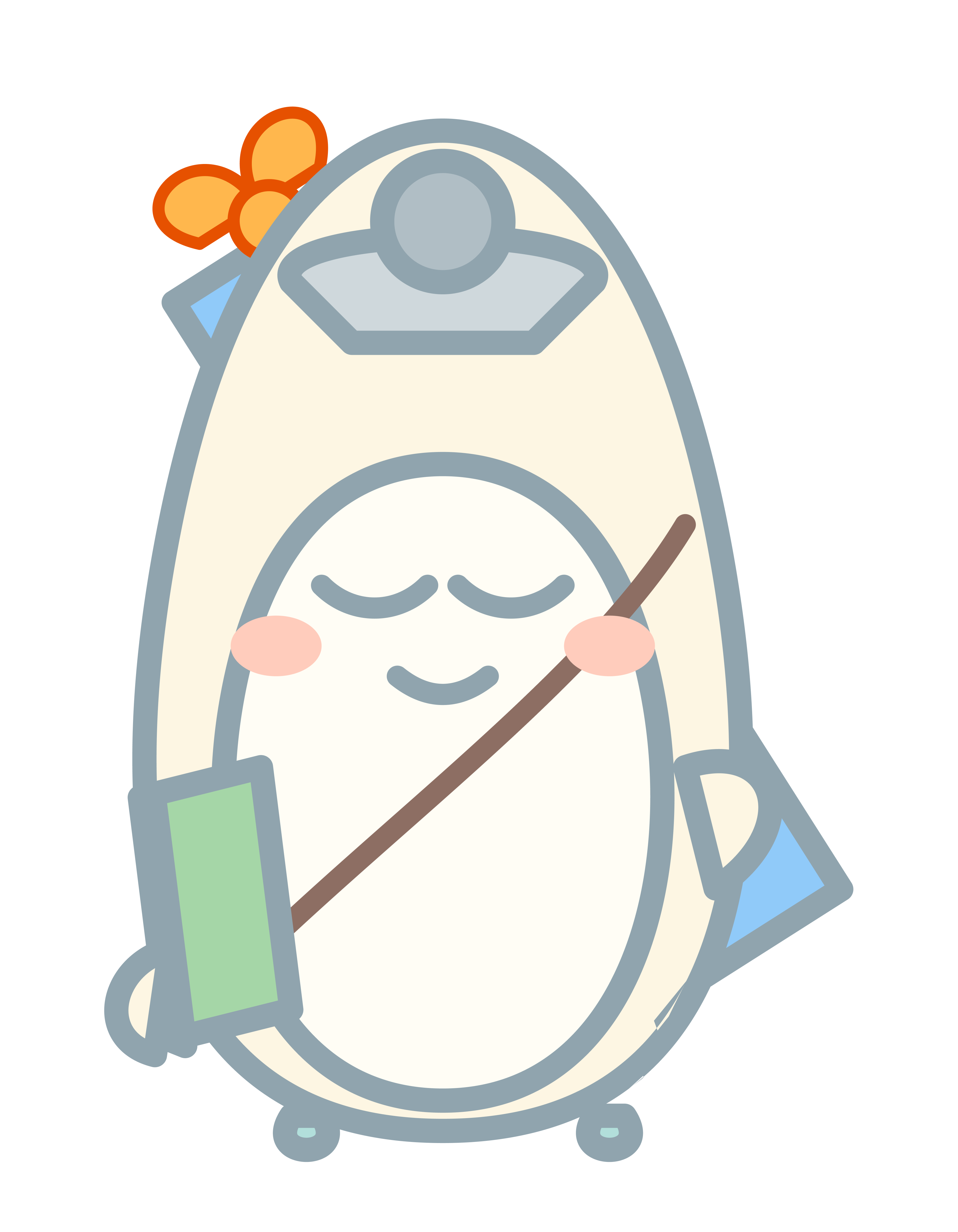 フォリオ先生がお出迎え